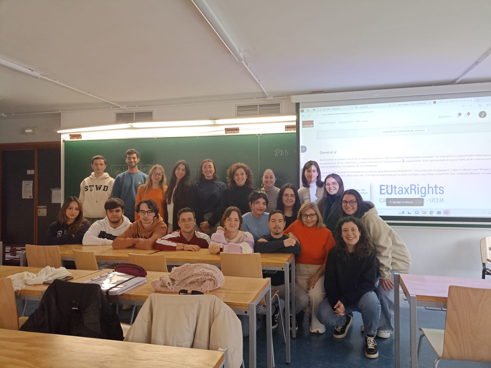Lee más sobre el artículo Última clase del semestre sobre una de nuestras Teaching Activities «Fiscalidad Internacional y Europea», en el marco de la Cátedra Jean Monnet.