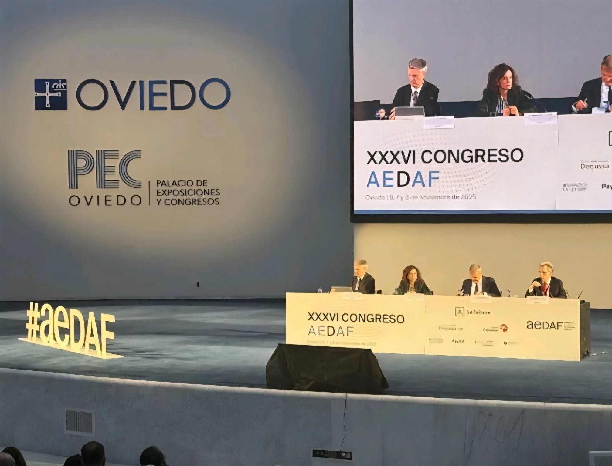 Lee más sobre el artículo La profesora Saturnina Moreno González, investigadora principal de la Cátedra Jean Monnet EUTaxRights, participa en el XXXVI Congreso de la AEDAF